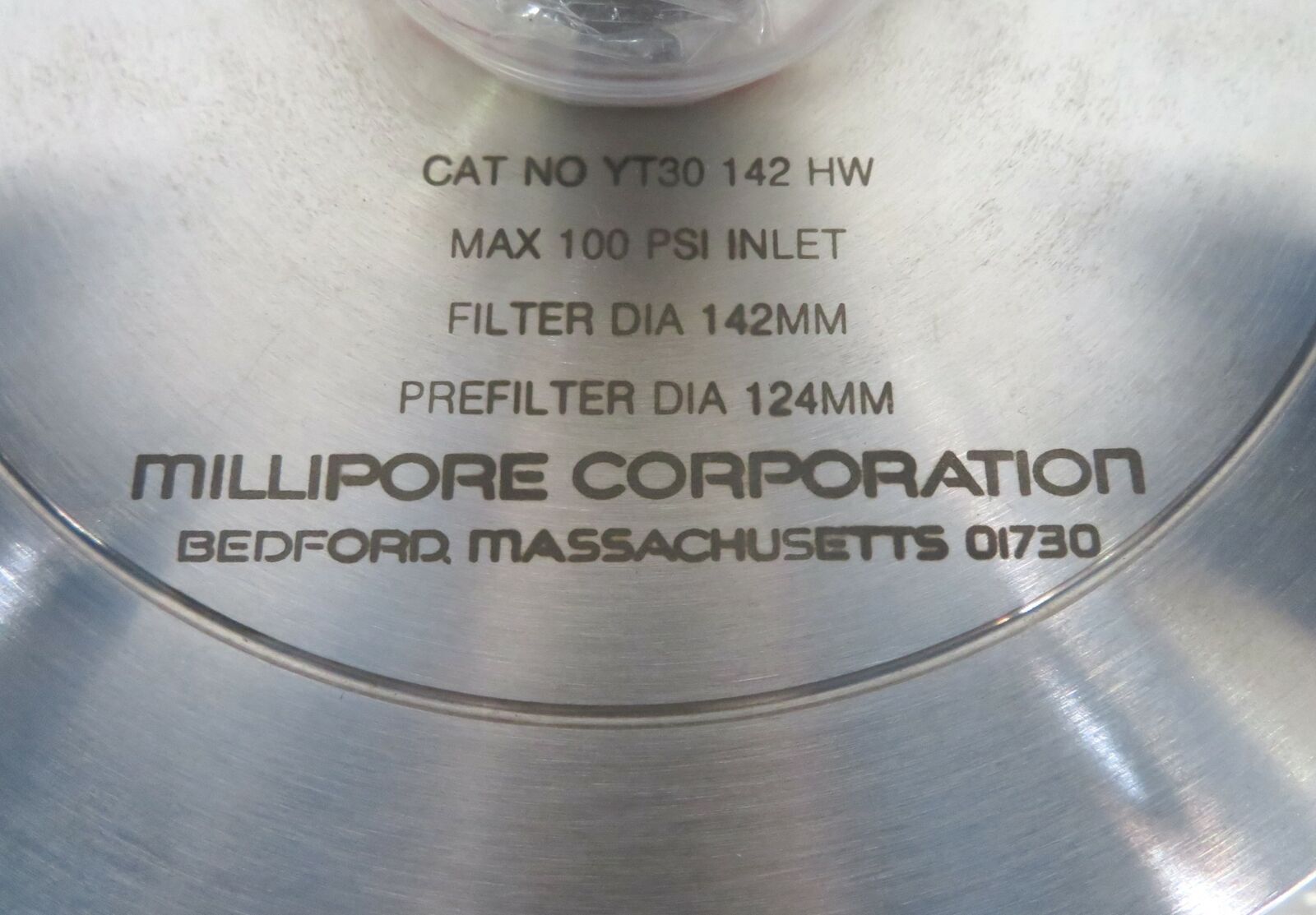 Used Millipore Corp Inc YT30 142 HW Hazardous Waste Filtration System
