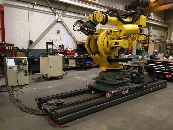 Used FANUC M900iA/600 6 AXIS CNC ROBOT WITH R30iA & 15' 7TH...