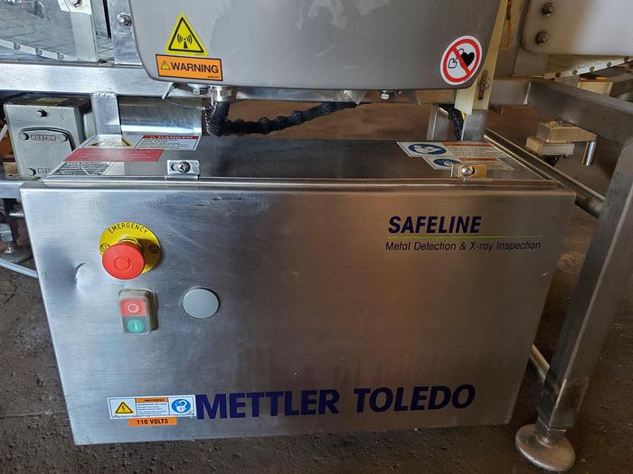 Used Safeline SL1500 metal detector power phase pro 2013 14" x 6"