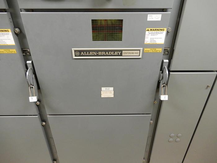 Used 2400V ROCKWELL AUTOMATION ALLEN BRADLEY MOTOR STARTER SECTION