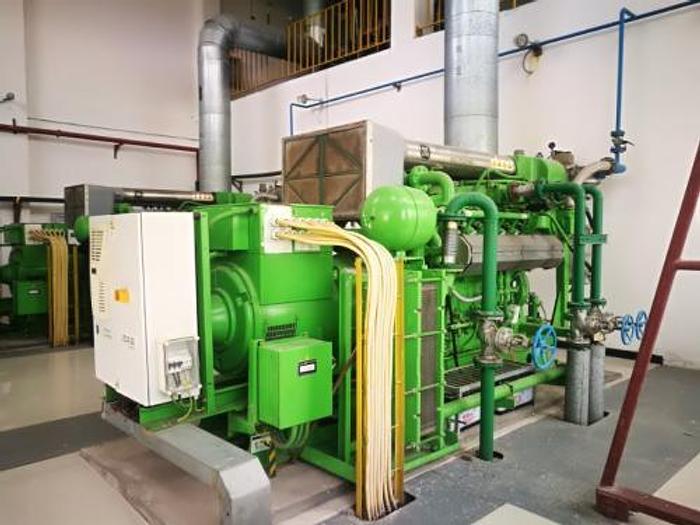 Used 0.635 MW (635 KW) 2012 Used Jenbacher JGS312 Natural Gas Generator Set