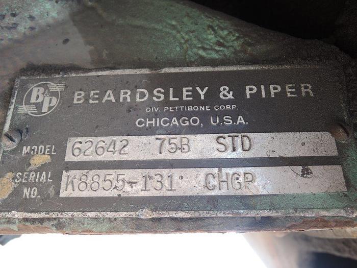 Used BEARDSLEY & PIPER 75B MULLER GEAR REDUCER