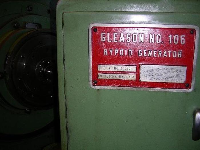 Used Gear Generator Spiral Bevel & Hypoid 106