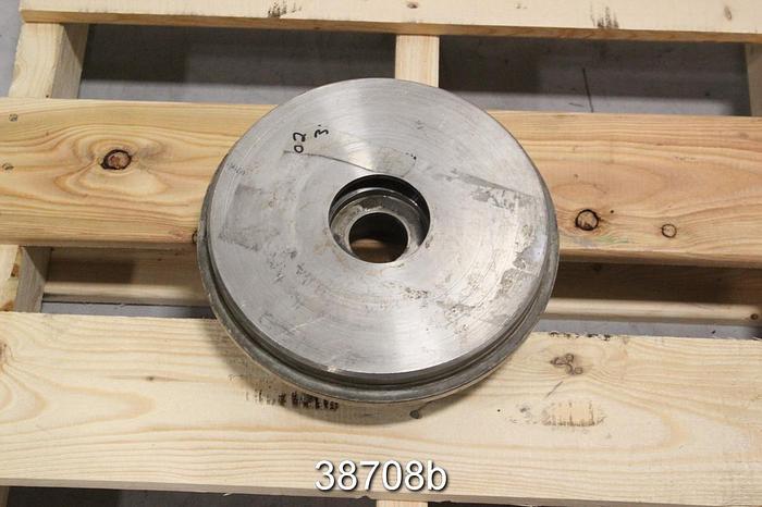 Used Goulds 3196 MT 10" Diameter Stainless Steel Stuffing Box #38708