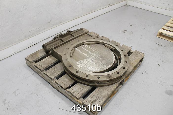 Used Dezurik 24" CF8M Valve Body, CF8M Gate and Seat #43510