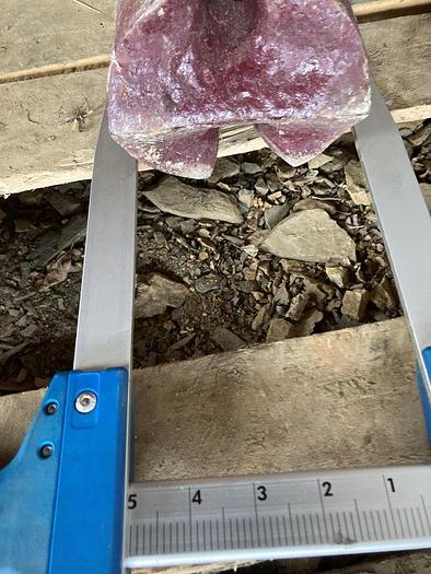 Used 5" O.D. x approx. 8-1/2" L. Cable Tool Drilling Chisel Bit