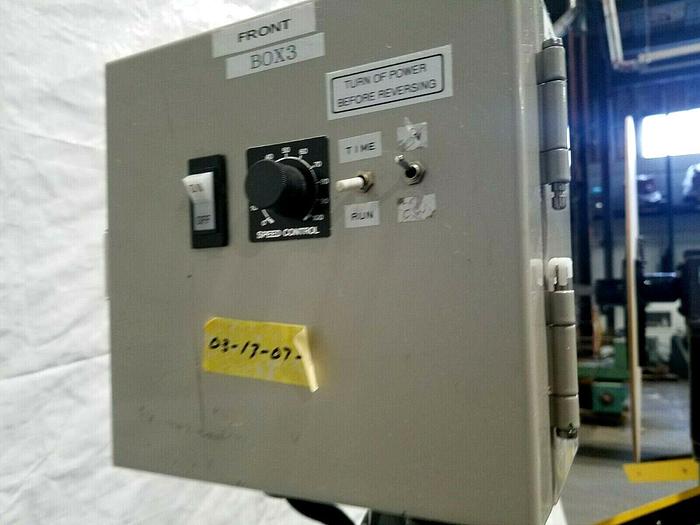 Used Multi Reel Motorized Coil Feed with Controller for Stamping Press Side Take up