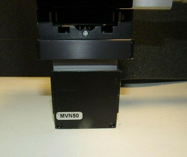 Used Newport MVN50 Vertical Stage W/ 2 M-406P Linear Stage & 2 SM25 Micrometers
