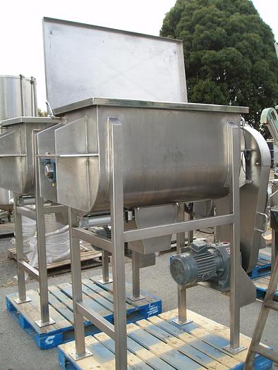 Mixer, Ribbon, 10 CF, 304 S/st, 5 HP, New, Std #H731060