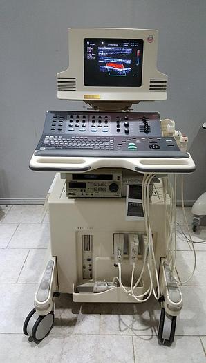 Used Philips ATL HDI 3000 Ultraschallgerät & Farbdoppler mit 4 Sonden, Videocassette Recorder und Drucker