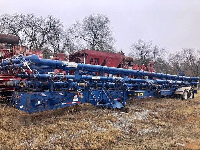 Used Frac Safety Manifold trailer