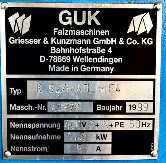 Použitý GUK K 52/6 KTL – F4