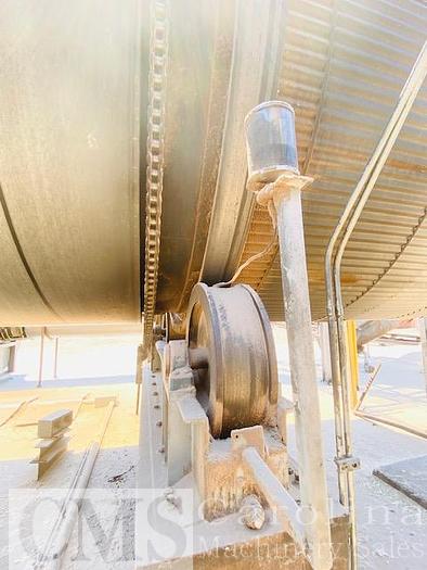 Used Player Design 12x50 Drum Dryer with Burner