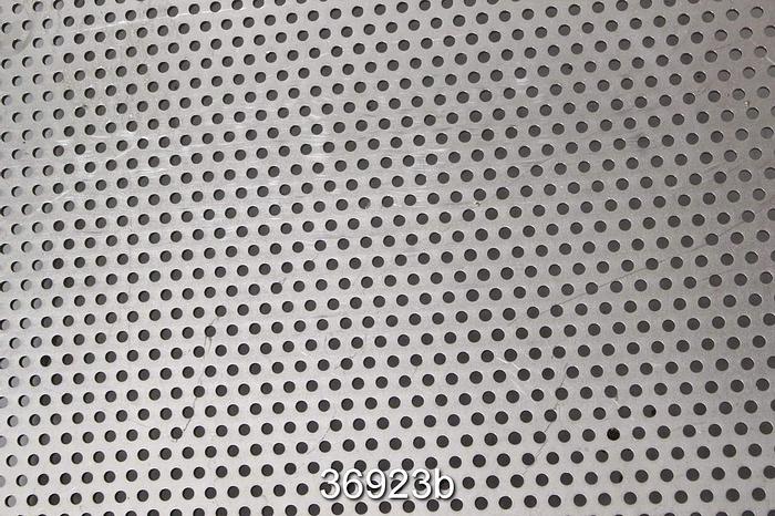 Used Black Clawson Wandel Vibrating Screen Plate, 0.23" (6mm) Holes #36923