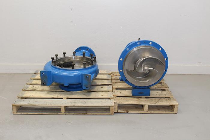 Used Goulds 3175 8x10x18 Pump, Stainless Steel Casing #43742