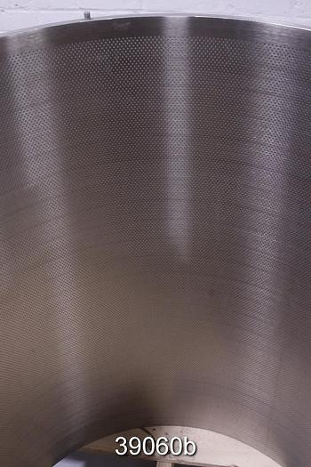 Used Bird 40 Centriscreen Inner Basket, .078" Holes #39060