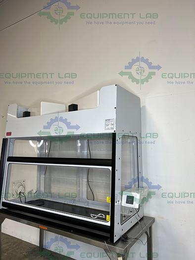 Used Flow Sciences FSCQ03357 6 Ft PPE Sliding Sash Vented Balance Safety Enclosure