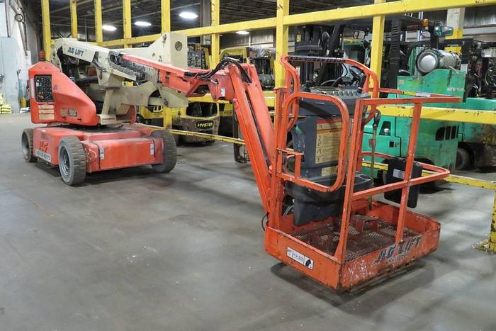 Used JLG MODEL E400AJPN BOOM LIFT 2007 500 LBS 46'