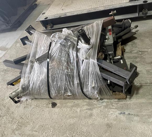 Used FANUC ARCMATE 120iC/10L MIG WELDING CELL WITH 2 AXIS 10' LONG DROP CENTER TRUNNION W/ROTARY CNC TABLE