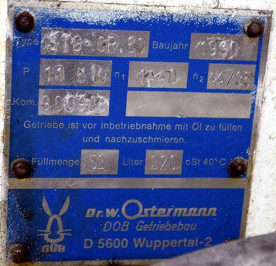 Used 15 GALLON ROSS AMK CLASS V DOUBLE ARM MIXER EXTRUDER - S/S - JACKETED