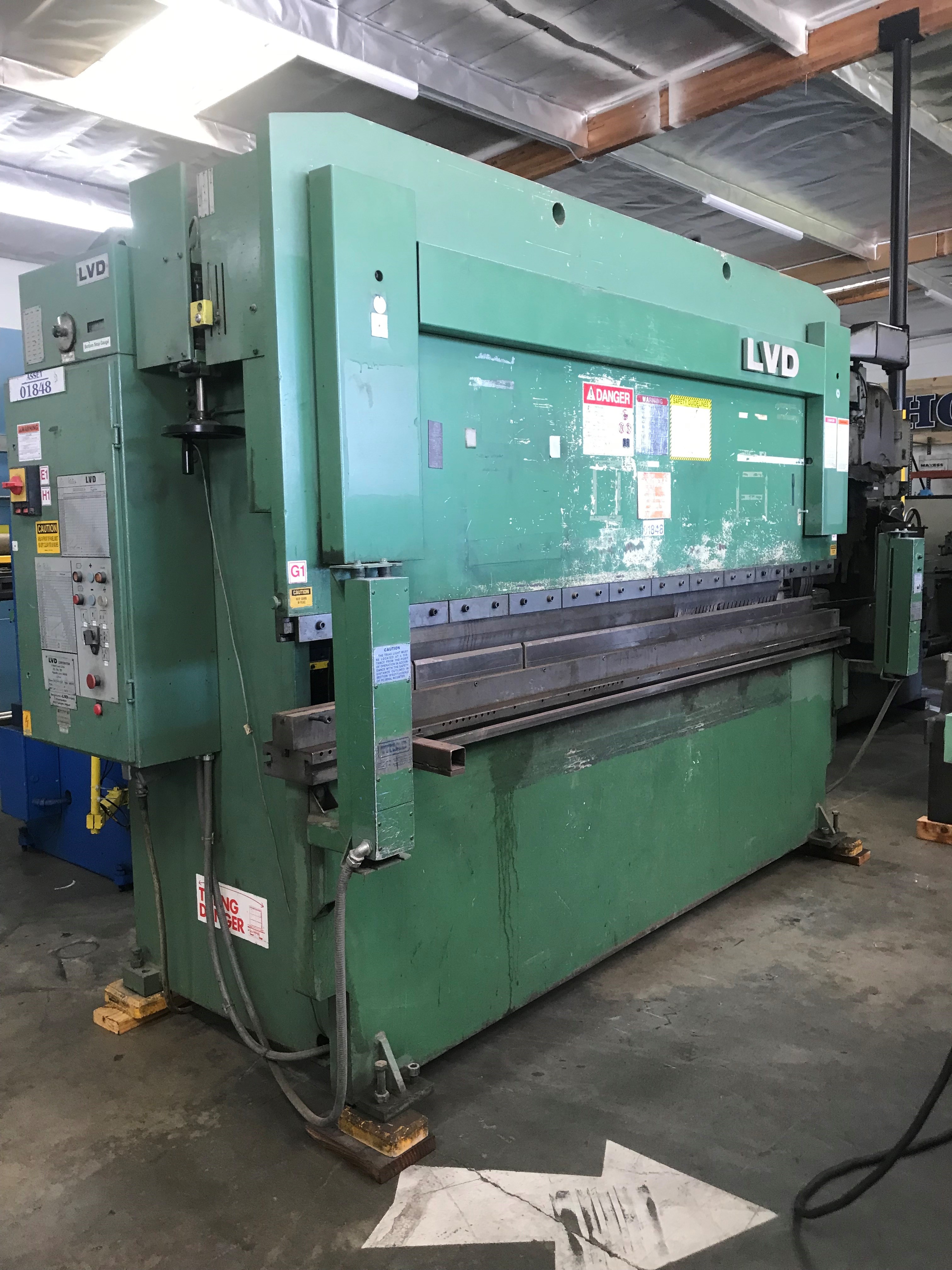 Used LVD 150JS10 CNC Hydraulic Press Brake 150 Ton x 10' #6497 #2