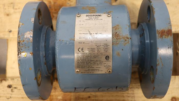 Used Rosemount 2" 8705TSA020C1W0N004 Magnetic Flow Tube #44479