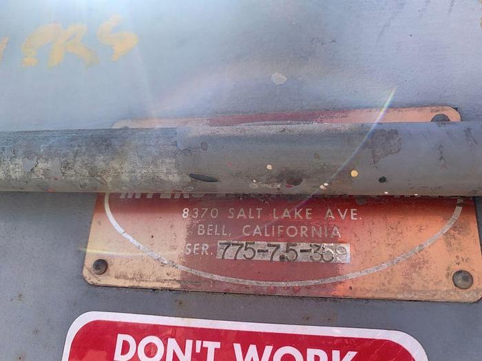 Used Mixer, Dispersion, 7.5 HP, S/st, Myers, With Tank #S742648