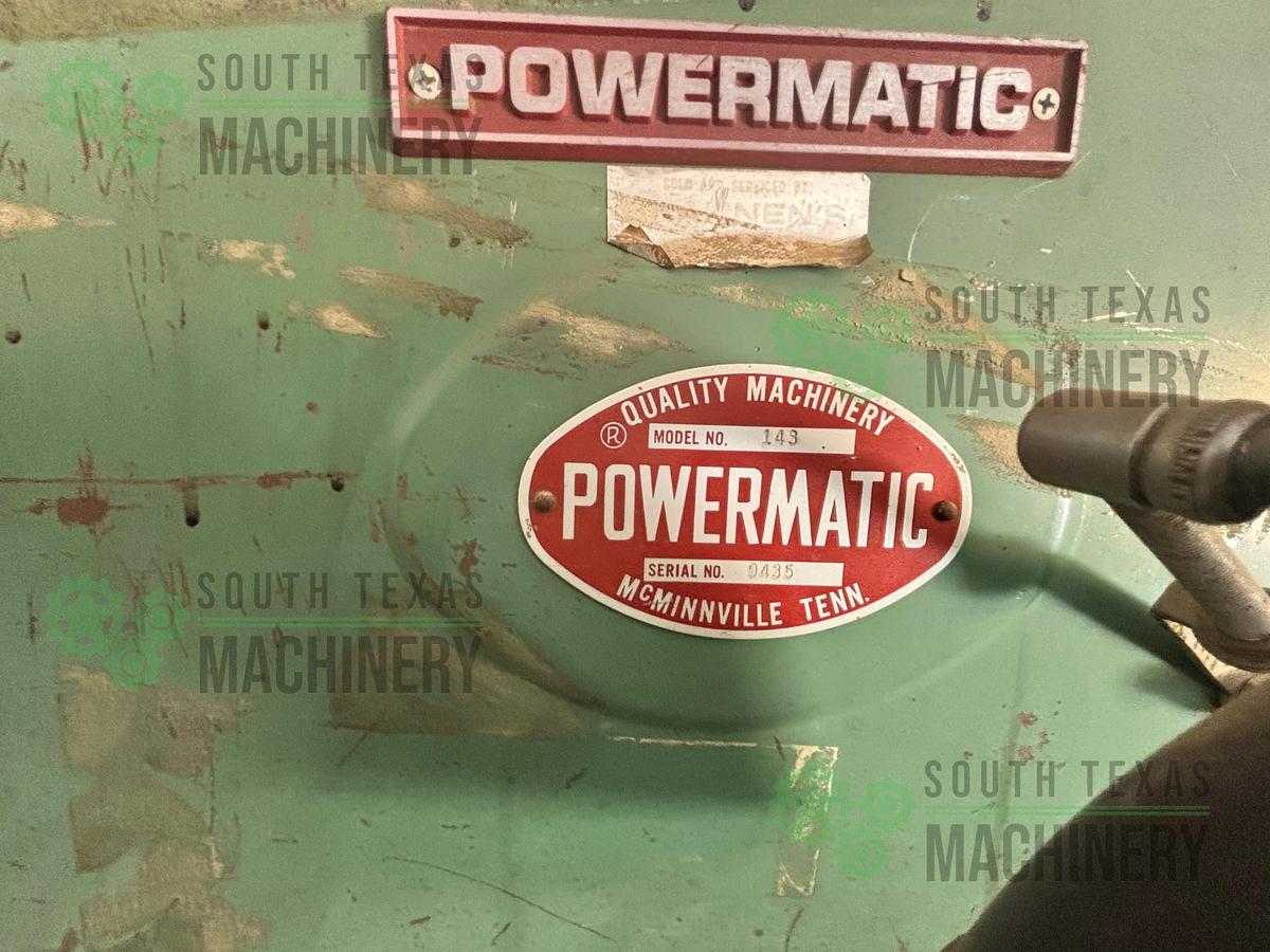 Used Used Powermatic Model 143 Band Saw