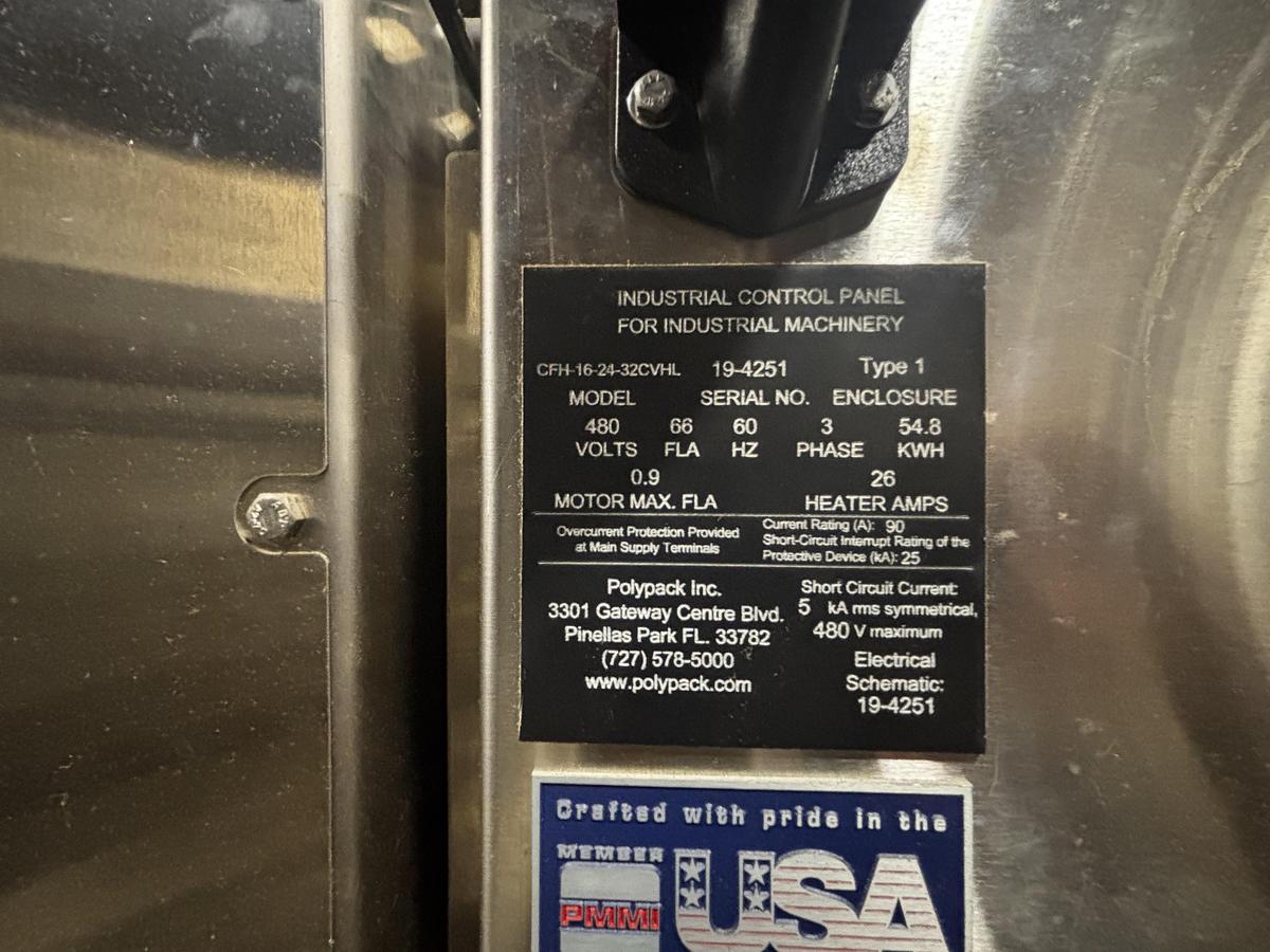 Used PolyPack CF-16-24-32CVHL