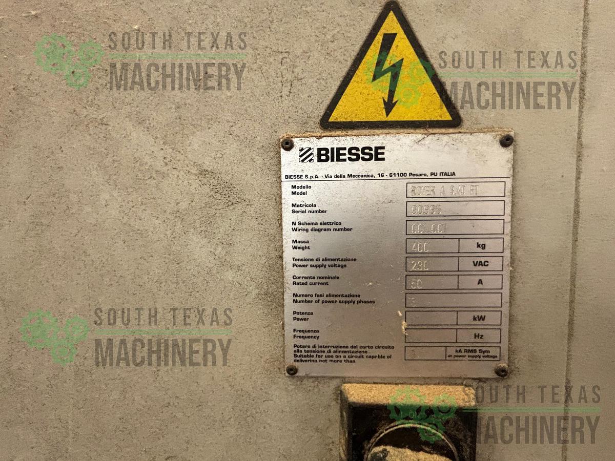 Used Biesse Rover A CNC Machine PARTS