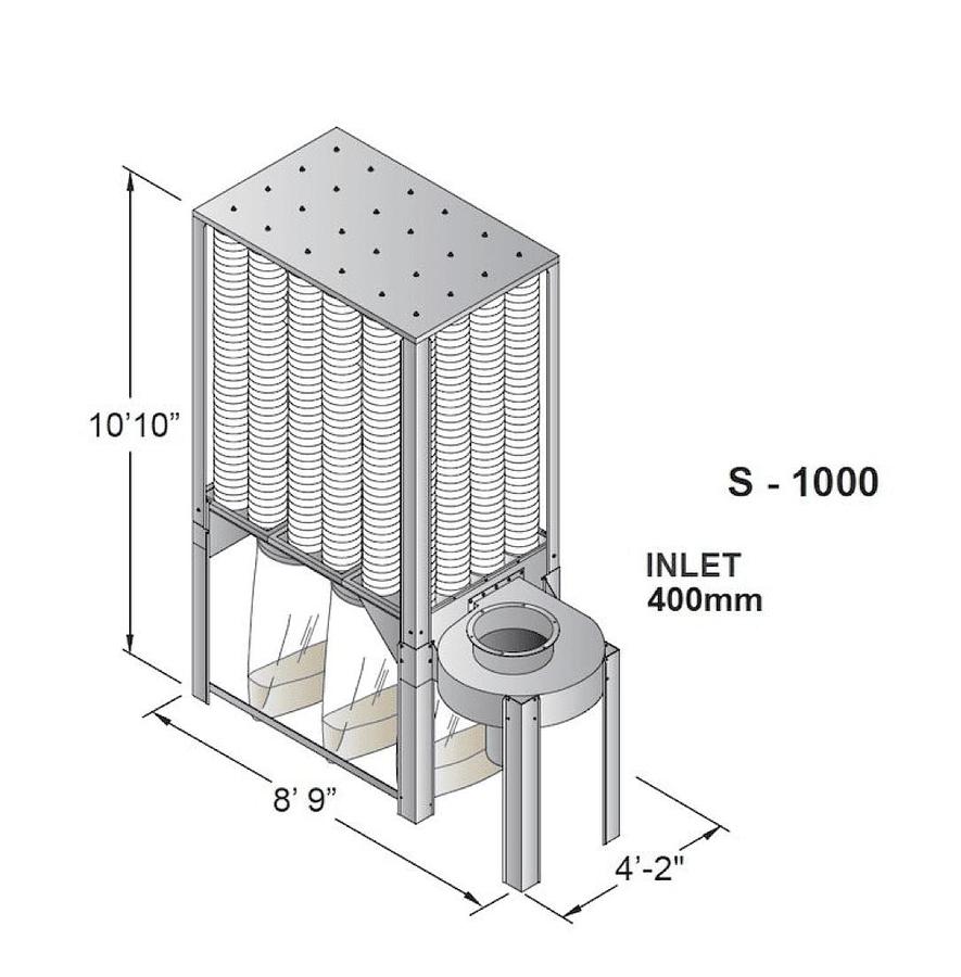 Used 2026 Nederman S1000 Dust Collection - Demo