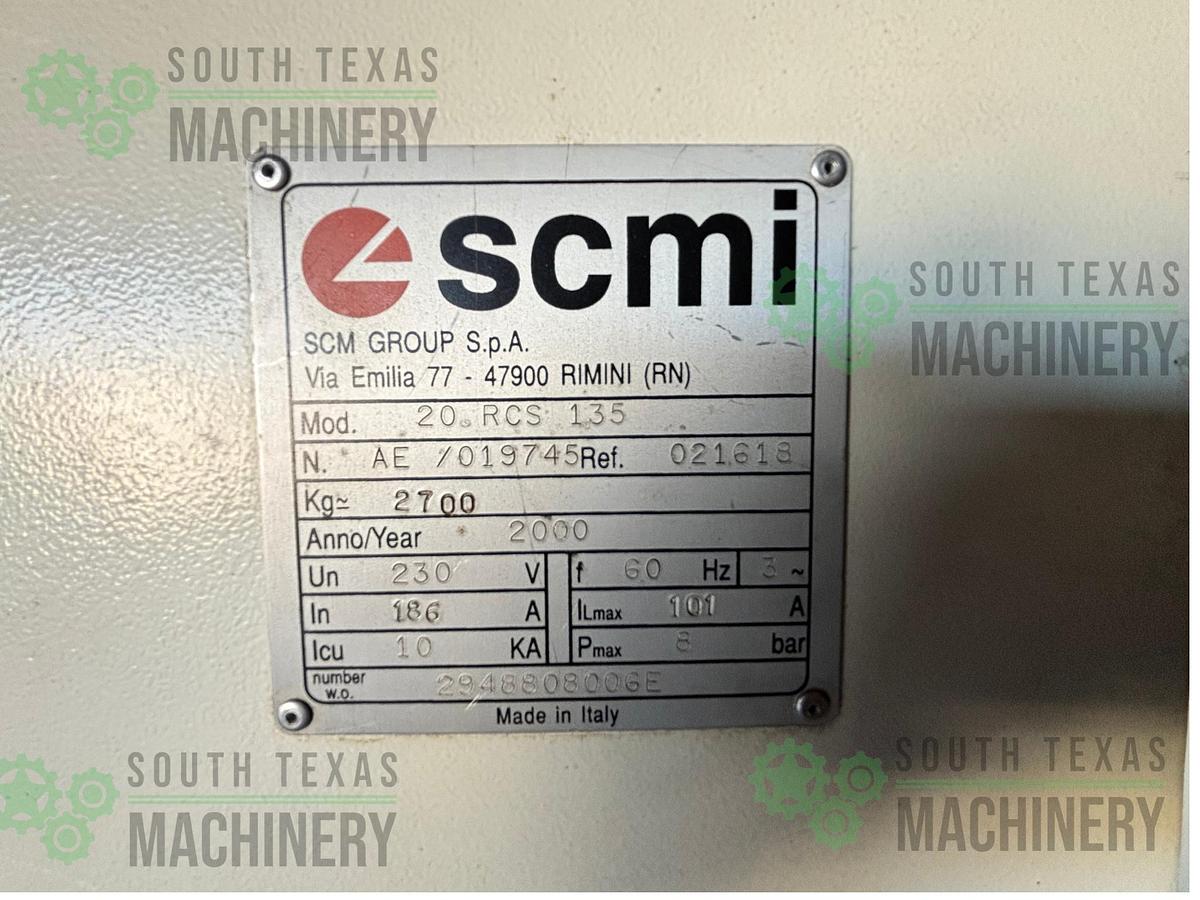 Used SCM Sandya 20 Wide Belt Sander - PARTS