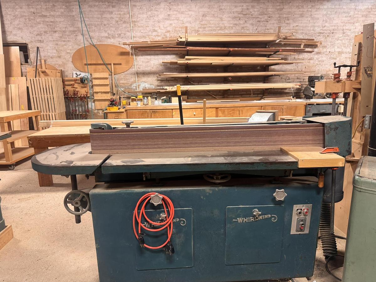 Used Whirlwind 855 Double Table Oscillating Edge Sander