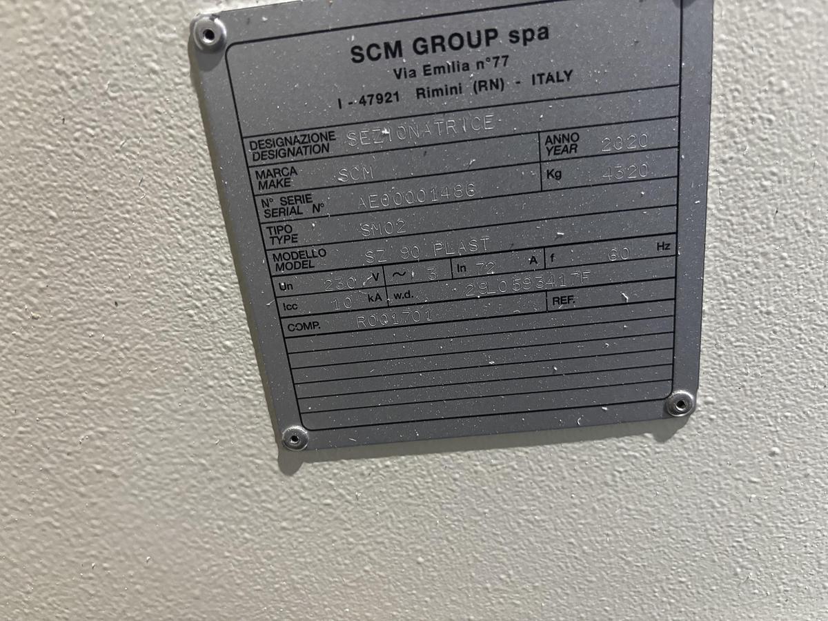 Used 2020 SCM Sigma SZ Plast
