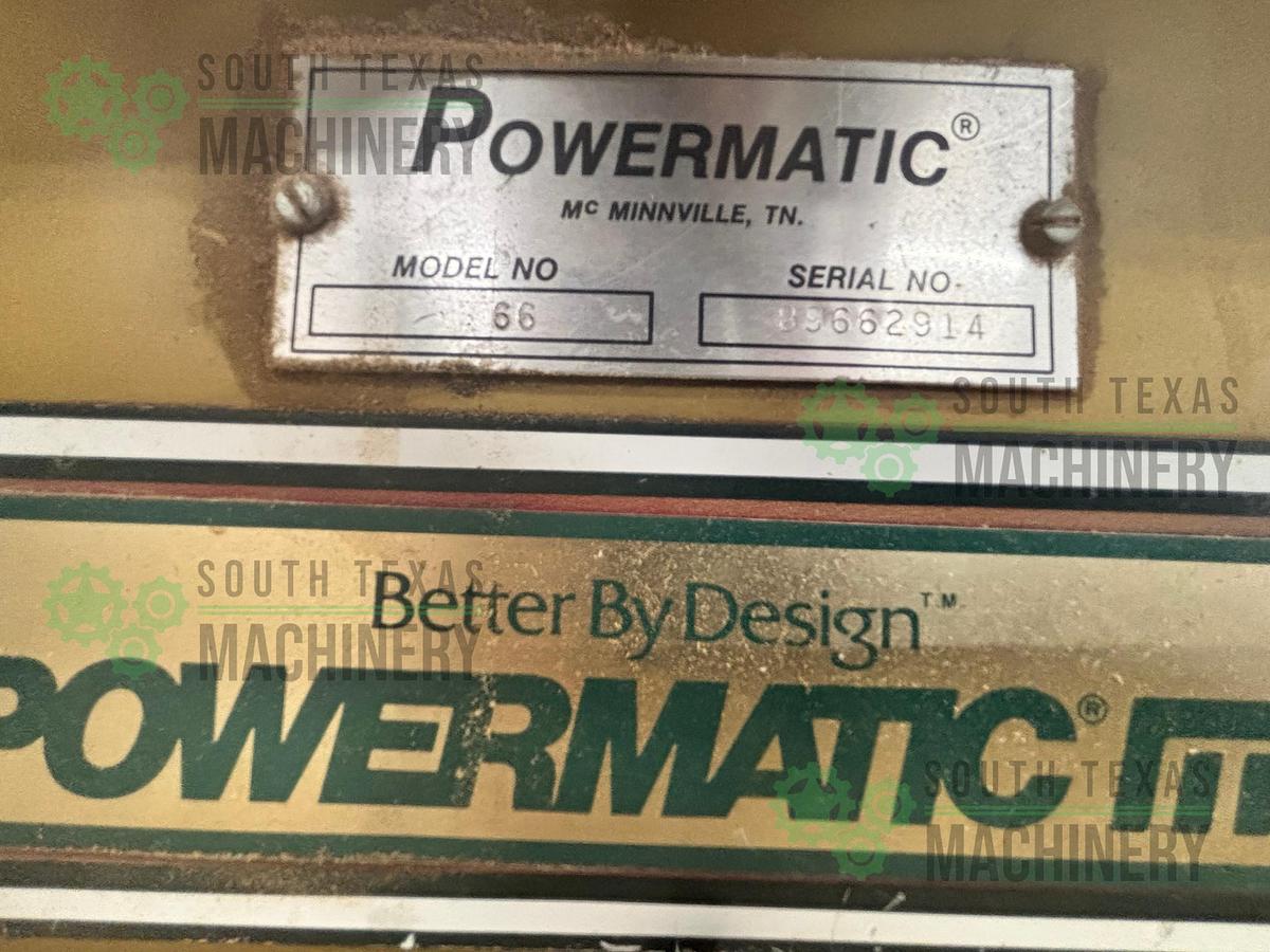 Used Used Powermatic T66 Table Saw 
