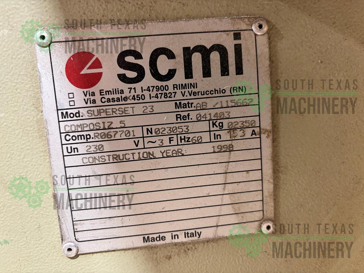 Used SCMI Superset 23 Moulder