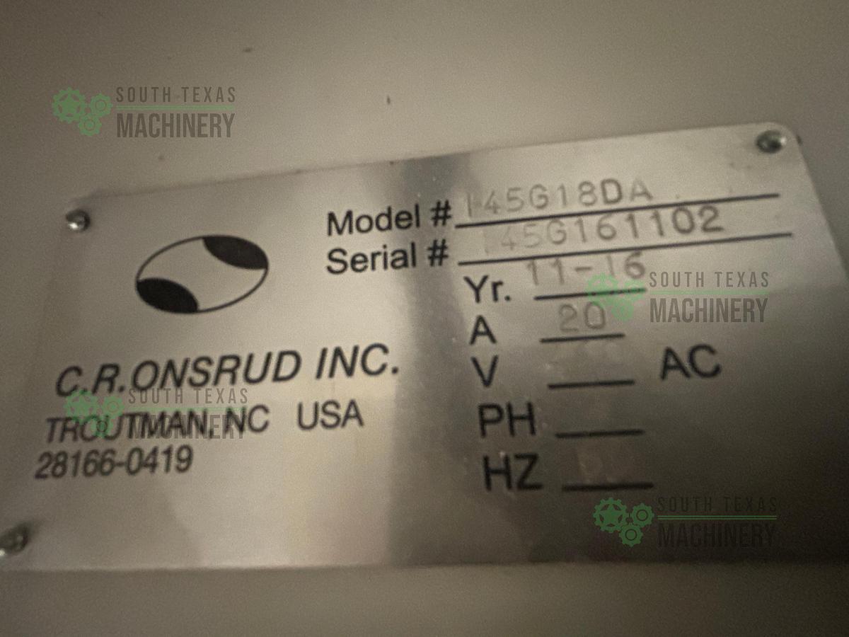Used Used 2016 C.R. Onsrud 