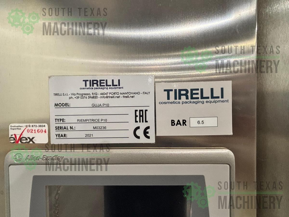 Used Tirelli 10 Head Filler