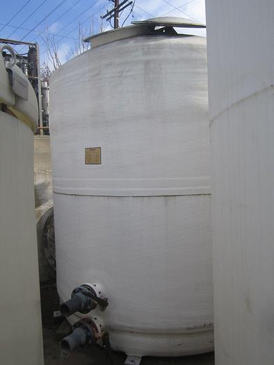 Used Tank, 3,100 Gallon, FRP, 8' x 8'5", SB/DT, Xerxes #S739579