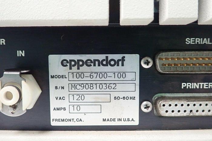 Used Eppendorf Model 100-6700-100 Microcycler Thermal Cycler