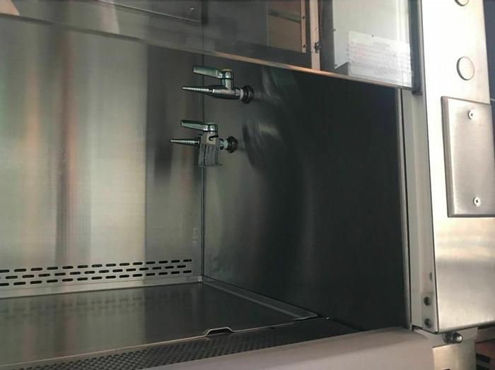 Used Nuaire NU-430-600 B2 Biosafety Cabinet, New HEPA filters and Stand