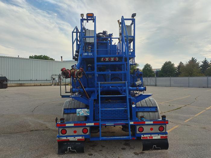 Used 2014 Cement Double Pump Trailer, BJ