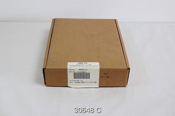 Used ABB IMFEC12 Analog Input Module for Bailey Symphony System #30648