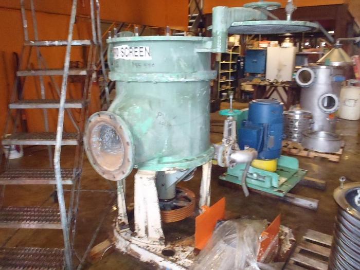 Used Black Clawson 24P Pressure Screen, .025" Slotted Basket #35252