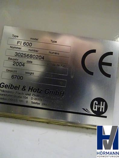 Gebraucht 2004 Geibel & Hotz FI600
