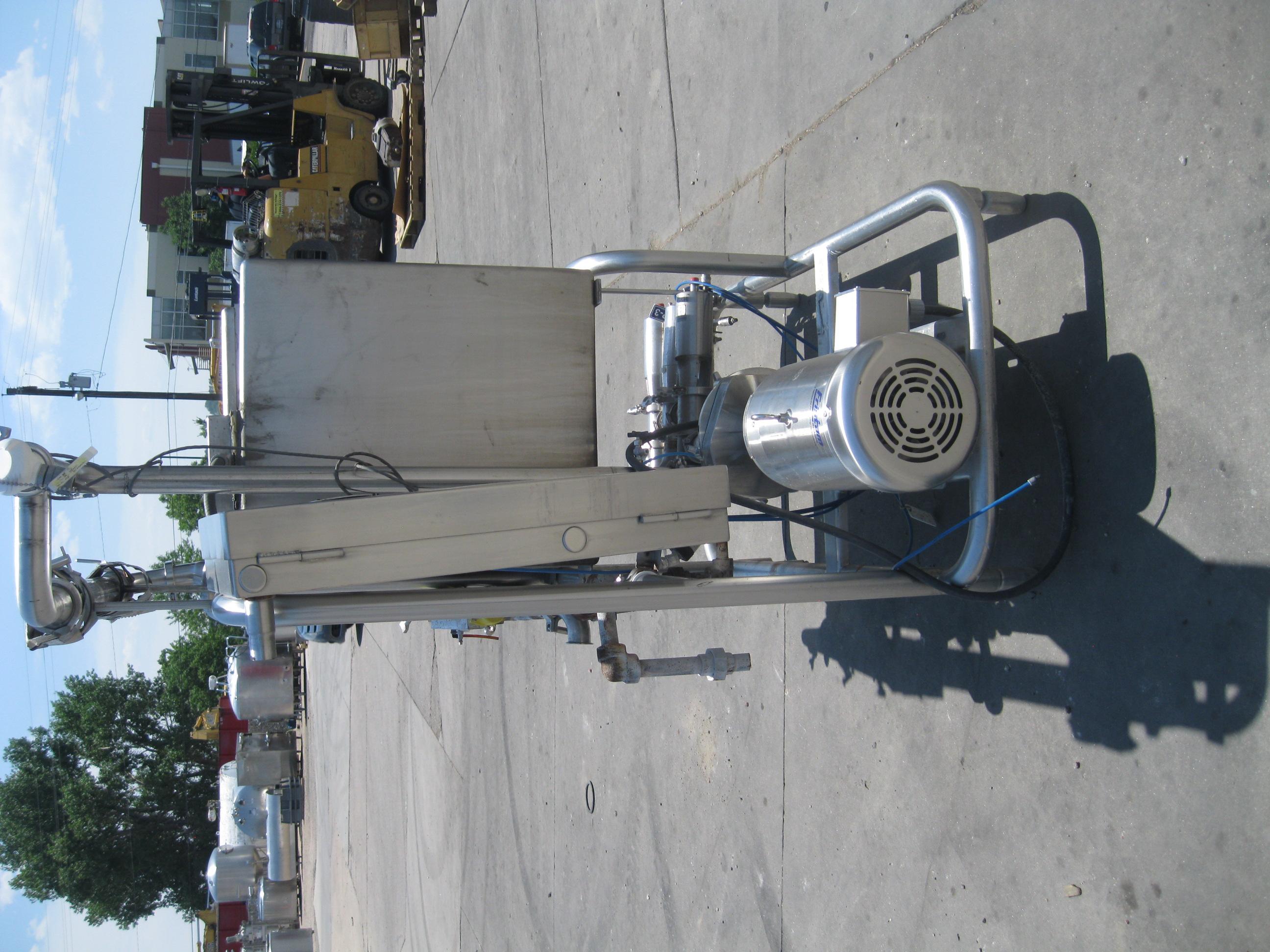 Usado SINGLE TANK CIP SYSTEM 150 GALLON SKID