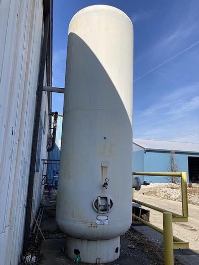 Used Silvan Industries Inc. approximately 3000 gallon carbon steel air receiver