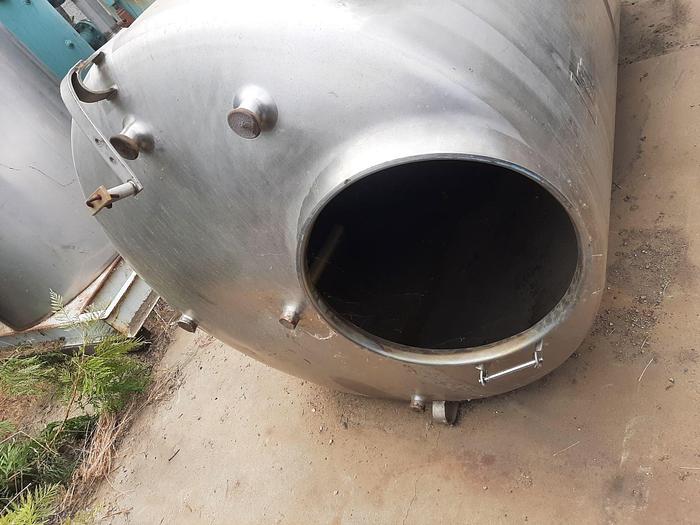 Used Tank, 528 Gallon, 316 S/st, 47" X 68", DB/DT, #S741015