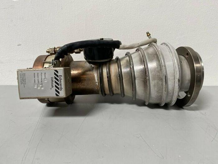 Used Edwards Diffstak Model 63 Diffusion Vacuum Pump & Heater System
