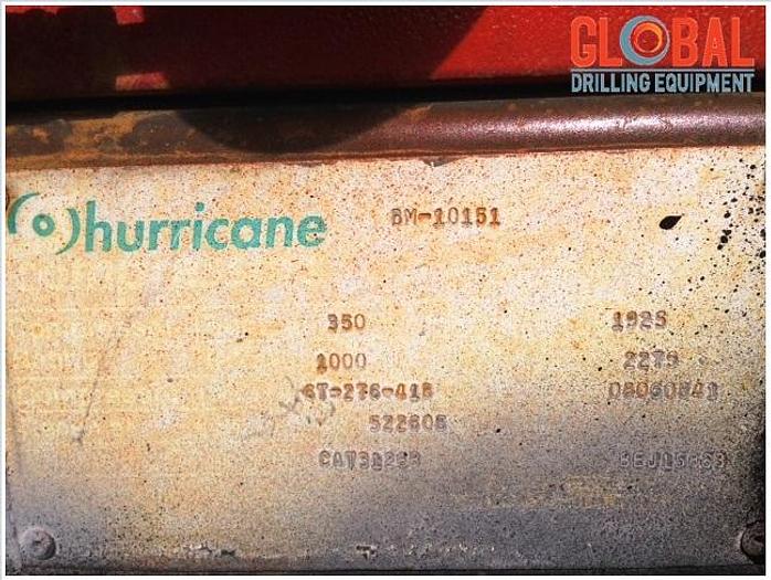 Used Item 0492 : 2007 Hurricane 6T-276-41B / 1000# Air Booster – SOLD